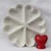 Vintage Heart Shaped Floriated Dish - Original in the Metropolitan Museum of Art - English Staffordshire