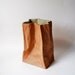 SALE 1970s Brown Paper Bag Porcelain Vase Tapio Wirkkala Rosenthal Germany