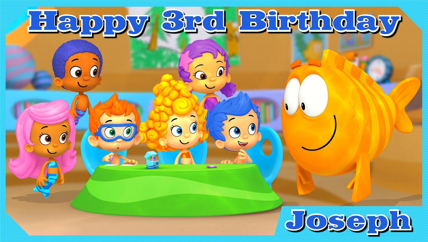 Bubble Guppies Underwater