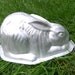 Vintage Chocolate Mold - Bunny Rabbit - Antique Kitchen Decor - Baking Cake, Pudding, Jelly - Food Mould