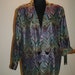 SALE 1980's Madonna Jacket Holiday SALE Tribal Ethnic Fabric
