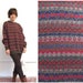 burrrr-berry. vintage 80s Burberry oversized Cosby style sweater. size Large