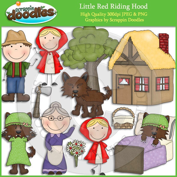 Little Red Riding Hood Clip Art