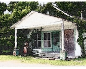 Old Store: Fine Art Photograph Note Card