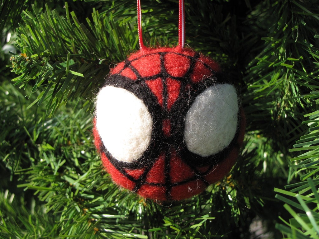 spiderman ornament diy