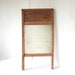Vintage Washboard, Antique Washboard, Glass Washboard, National Washboard Co, 860, Rustic, Cottage Chic, Farmhouse, Fall, Brown, Wood