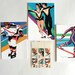Vintage Unused 1984 Winter Olympic Postcards and Stamps issued in Lake Placid