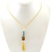RESERVED Pyrite nugget and gold necklace ON SALE
