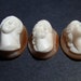 RESERVED. Italian Cameos. High relief. Set of 3. Authentic old stock. Very rare and beautiful pieces.