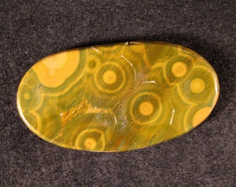 KAMBAMBY Ocean Jasper Medallion / Cabochon for wire wrap ETOJ140