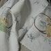 SAlE 20% Off Vintage Linen Table Runner Transfer Printed Ready to Embroider has Crocheted Edges Now ONLY 4.80 USD