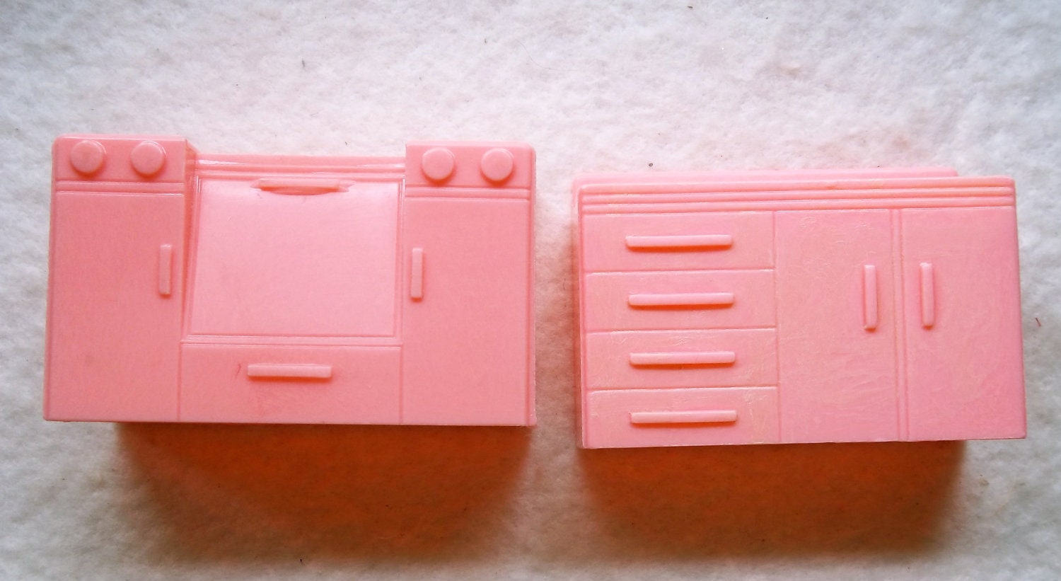 vintage pink dollhouse