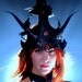 Elven warrior...leather helm..and collar