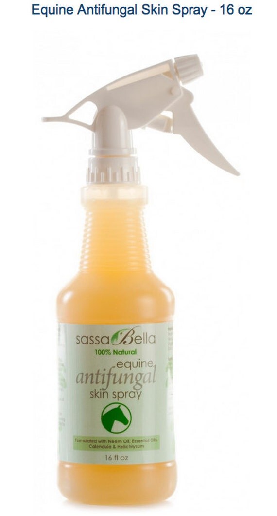 Anti Fungal All Natural Equine Skin Spray by SassaBellaBodyCare