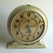 Mid-Century Clock, 1960s alarm clock, works