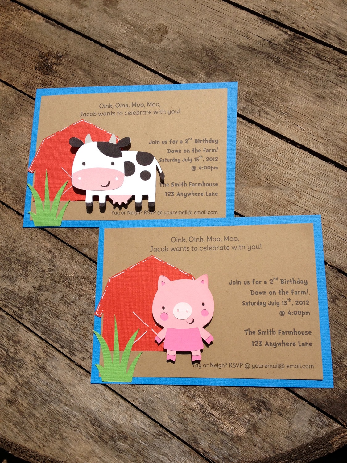 Farm Party Invitations 10