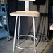 Vintage Factory Industrial Stool Chair