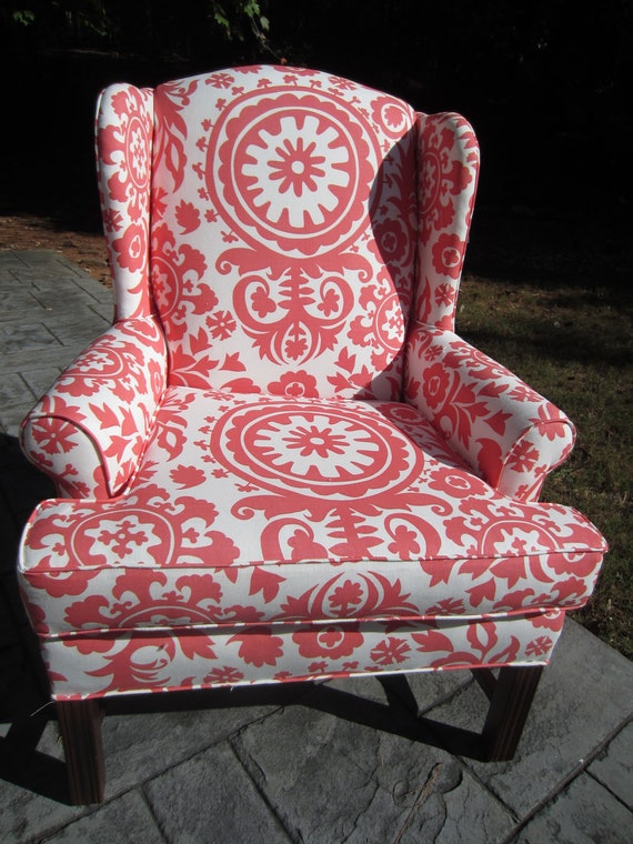 Items similar to Accent Chair Coral Breeze on Etsy