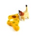 Mustard Yellow Amoeba Wool Catnip Cat Toy