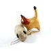Maggot Grub Wool Catnip Cat Toy