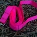 Neon Pink 6 ft Dog Leash