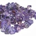 1 Strand Purple Ice Flake Quartz Stone Nugget Beads