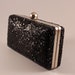 black minaudiere clutch