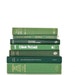 Vintage Garden Green 7 Book Collection Interior Design Vintage Book Decor