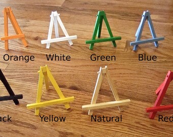 Mini Easel Custom Color for Aceo or Art Mini Paintings