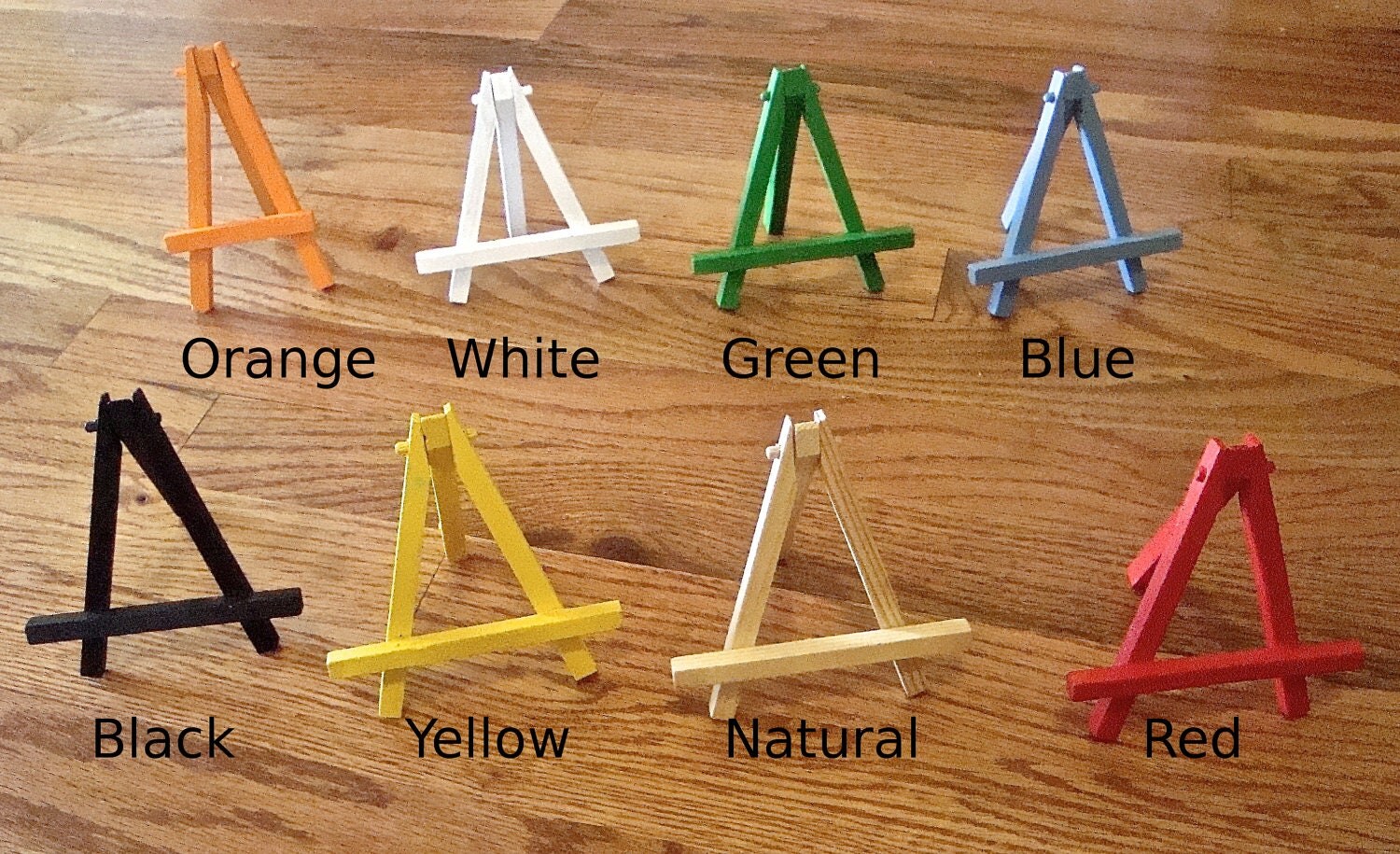 Mini Easel Custom Color for Aceo or Art Mini Paintings