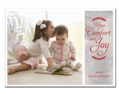 Modern Photo Christmas Card Classic Gray Watercolor Red Script Elegant Holiday Card Greeting Card DIY Digital or Printed - Kipling style Il_170x135