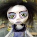 Polymer Clay Art Doll Jane The Dreamer