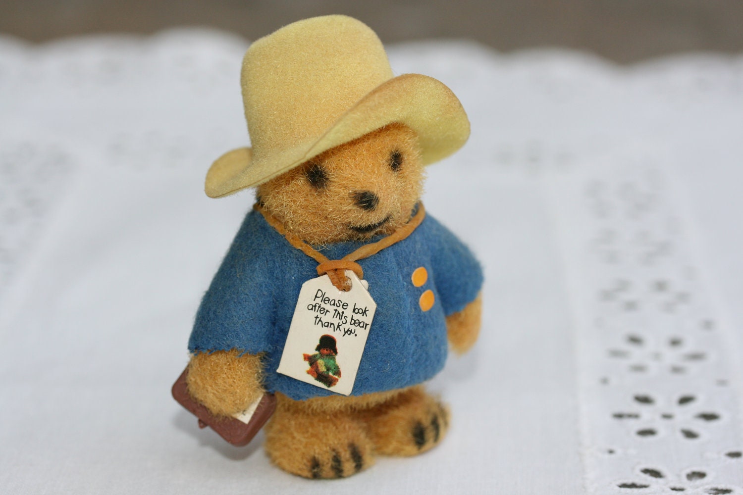 vintage paddington bear doll