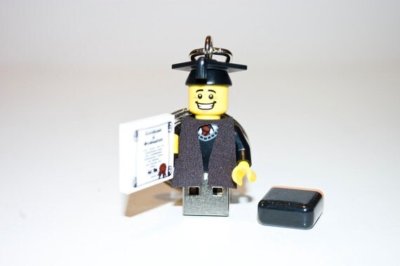 graduate minifigure