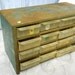 metal industrial 16 drawer tool cabinet vintage steampunk home decor