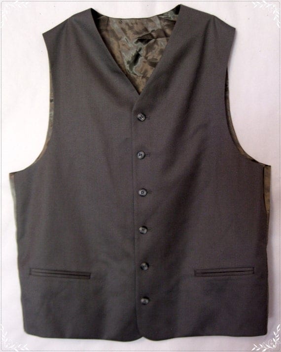 button up vest