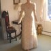 Wedding Dress Bridal Gown Ivory Vintage Lace Sequins