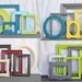 Custom Frames.. Ornate Chunky Frames set of 7... already chosen & pictured... You Pick Your Own COLORS Upcycled Frames Modern