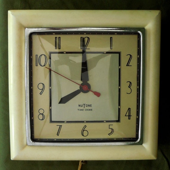 Mid Century NuTone Door Chime Clock   Il 570xN.471184656 Qpis 