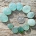 English sea glass, small rounded pieces of seafoam and aqua