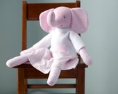 pink elephant soft toy