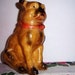Vintage Carnival Chalkware Bulldog