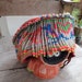 Vintage Hmong Baby Hat Handmade Fabric, handmade tapestry and textiles, hill tribal fabrics