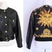 Fabulous Leather Jacket with Quilted Back