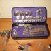 Assemblage of Vintage Griest Rotary Sewing Machine Accessories