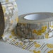 Washi tape, yellow little garden