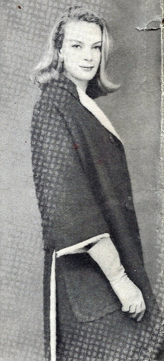 Nena von Schlebrügge on a 1960 Grès pattern - Vogue 1484