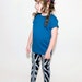 Hand Printed Organic Baby/Kids Leggings (Choose Your Color)