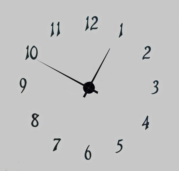 KIT39AN complete wall clock kit with complete set of 4 inch