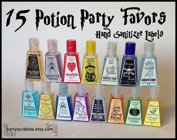 harry potter pocket potions hand sanitizer
